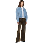 AGOLDE Blue Dixon Denim Bomber Jacket