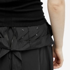 Maison Margiela Women's Midi Skirt in Black