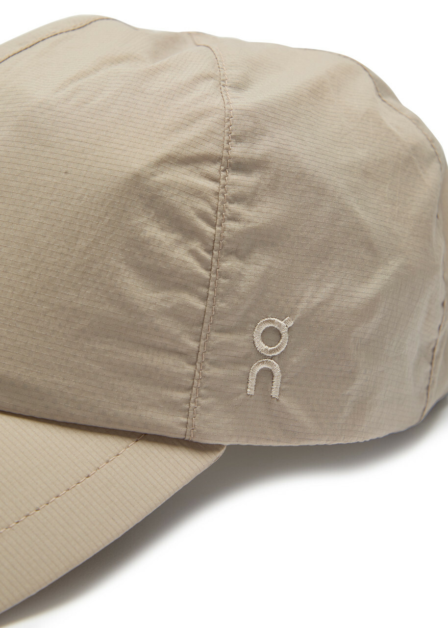 ON Logo-embroidered Shell cap - Beige - One Size