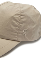 ON Logo-embroidered Shell cap - Beige - One Size