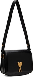 AMI Paris Black Leather Paris Paris Bag