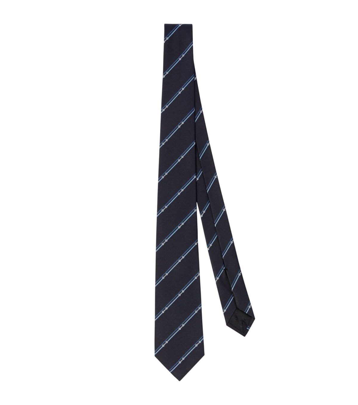 Gucci - 7cm Panther-Appliquéd Silk and Wool-Blend Tie - Men - Navy