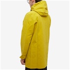 Stutterheim Men's Stockholm Raincoat in Suede Gold