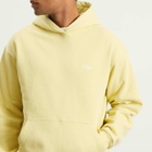 Dime Men's Cursive Small Logo Hoodie in Cloud Cream