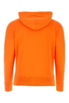 Maison Kitsuné Orange Cotton Sweatshirt