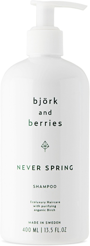 Photo: Björk and Berries Never Spring Shampoo, 400 mL