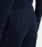 Lisa Yang Aina cotton and cashmere wide-leg pants