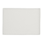 Thom Browne White Paper Label Money Clip Wallet