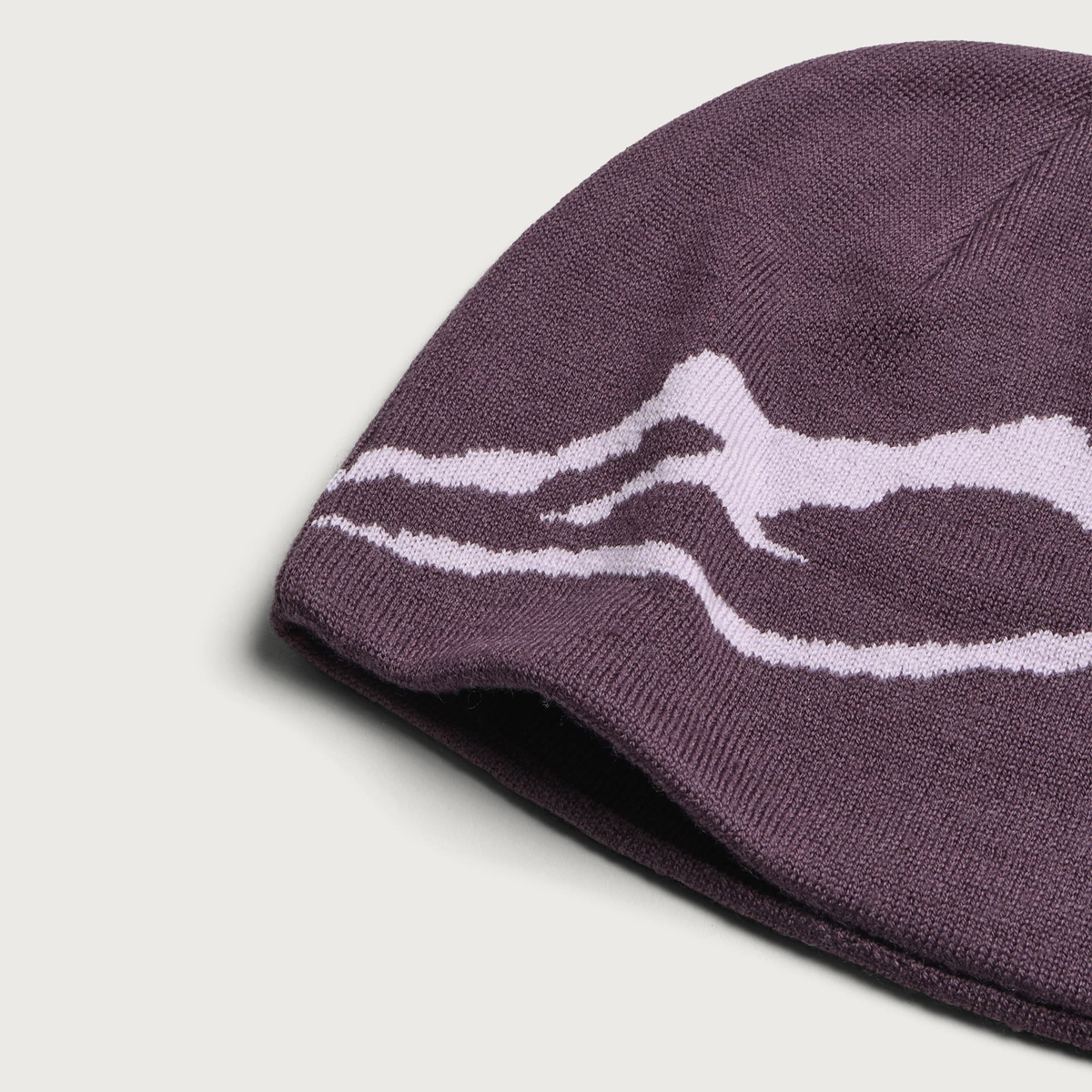 Mellow Clo Men's Everyday Merino Beanie in Rich Plum