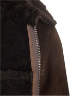 Giorgio Brato Bomber Jacket In Shearling