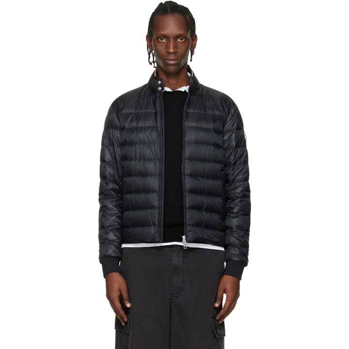 Photo: Moncler Black Rigel Short Down Jacket