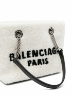 Balenciaga Neutral Duty Free Shearling Tote Bag