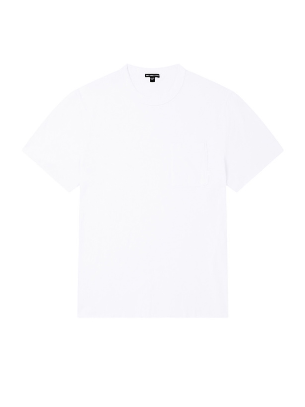 Photo: James Perse - Slub Cotton-Jersey T-Shirt - White
