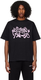 PLACES+FACES Black Printed T-Shirt