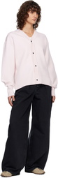 JACQUEMUS Pink 'The Doppio' Cardigan