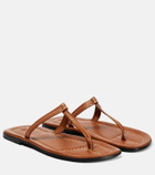 Toteme - T-strap leather sandals
