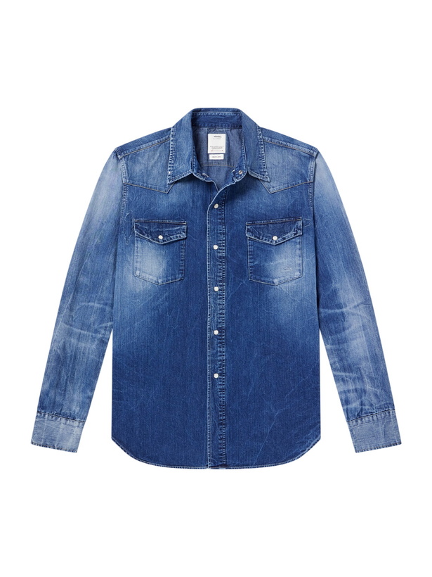 Photo: Visvim - Social Sculpture Denim Shirt - Blue