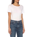 Goldsign High-rise cropped wide-leg jeans