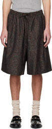 NEEDLES Khaki & Brown H.D.P. Shorts