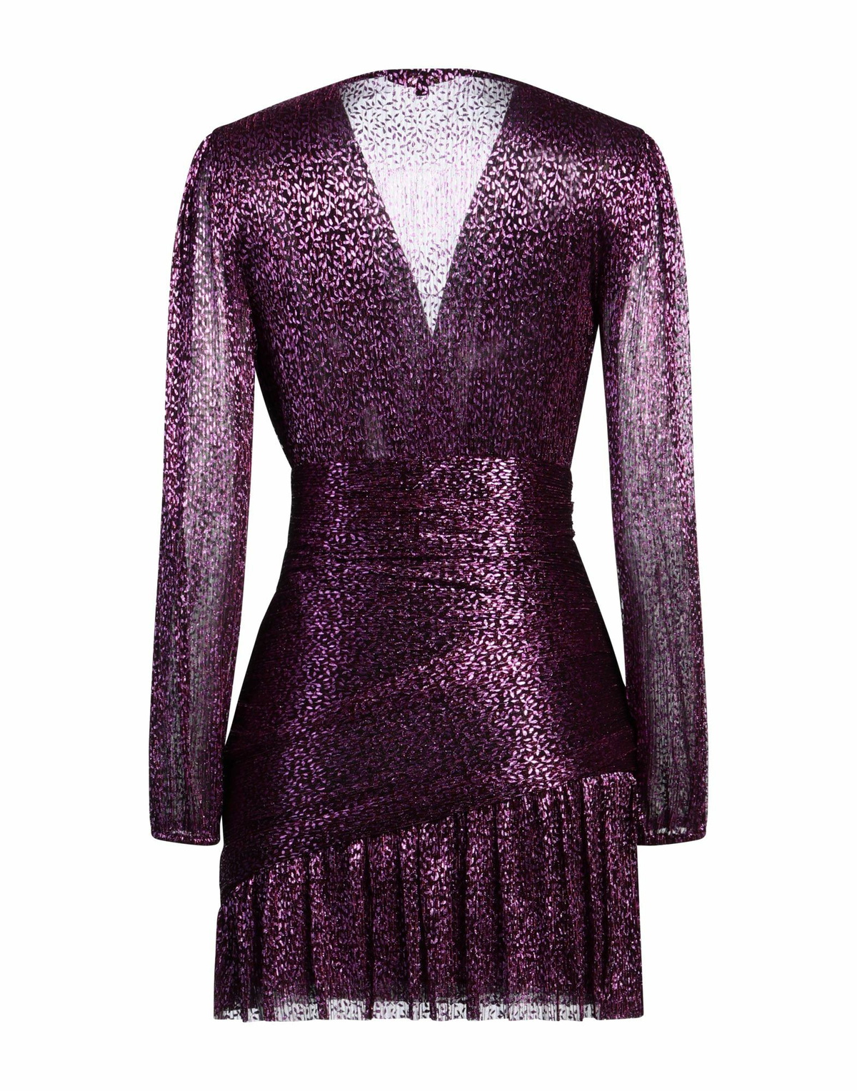 Maje Womens Mini dress Mauve