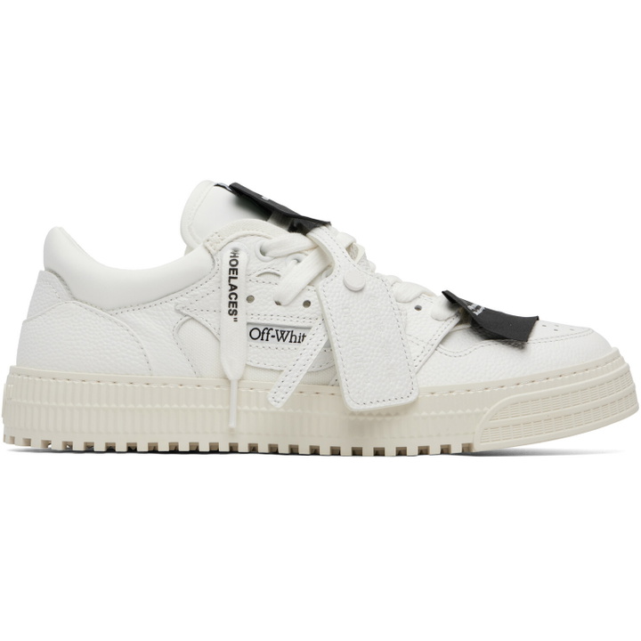 Photo: Off-White White 3.0 Court Low Top Sneakers