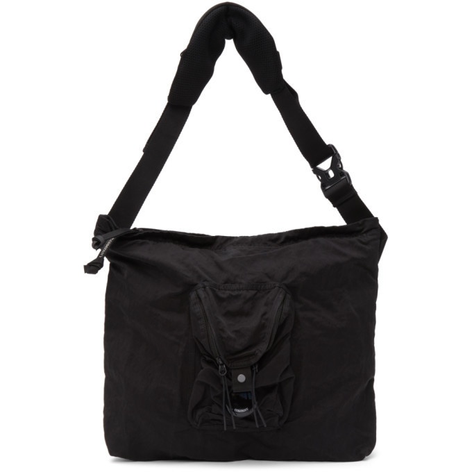 Photo: C.P. Company Black Nylon B Garment-Dyed Compact Bag
