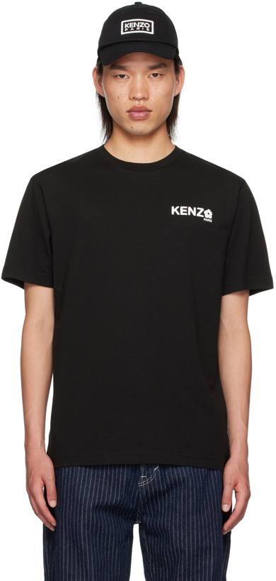 Photo: Kenzo Black Kenzo Paris Boke Flower 2.0 Classic T-Shirt