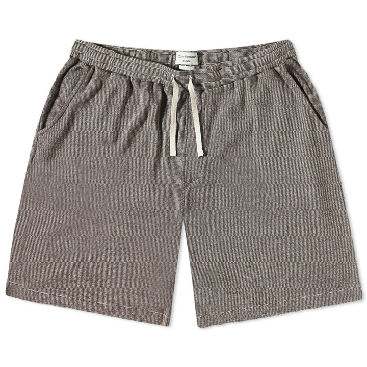 Photo: Oliver Spencer Men's House Jersey Short in Chocolate Brown