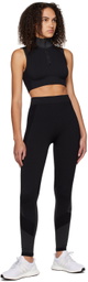 Y-3 Black Seamless Tank Top