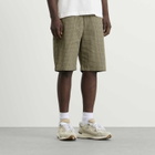 Bound Men's Gingham Shorts in Olive