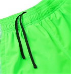 Under Armour - Launch Mesh-Panelled HeatGear Shorts - Green