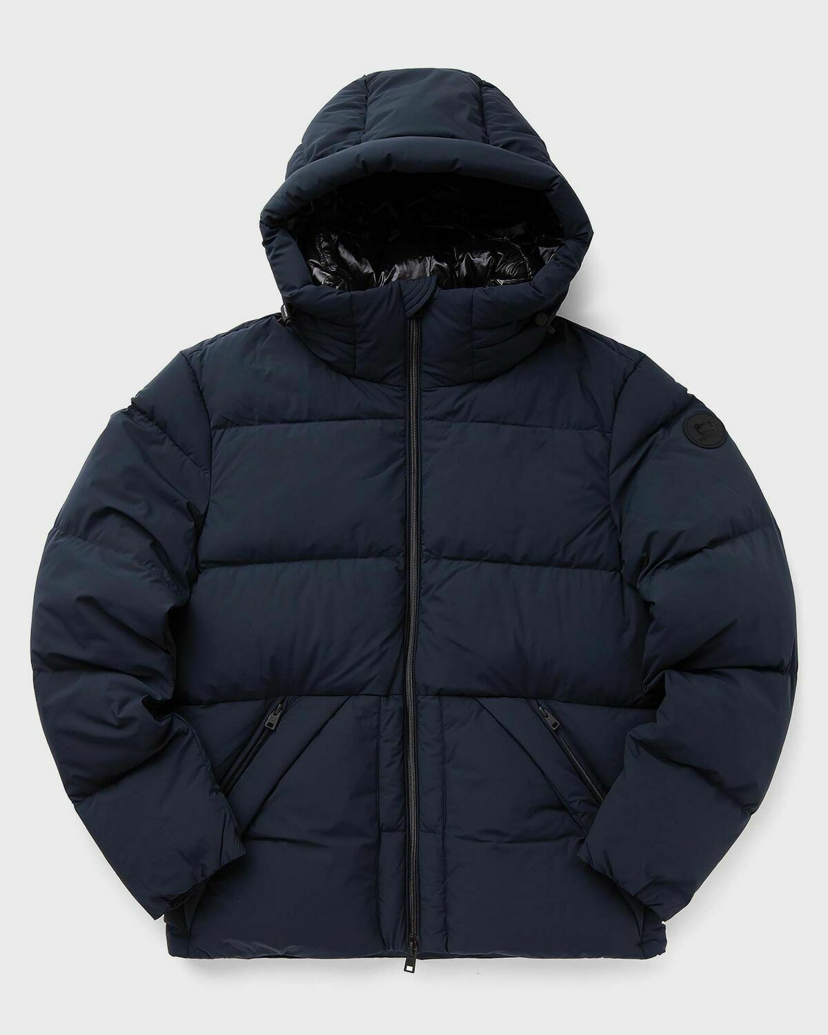WOOLRICH SIERRA LONG JACKETフード付きダウンジャケット Men's Sierra Supreme Long Parka in Stretch Nylon orange | Woolrich US