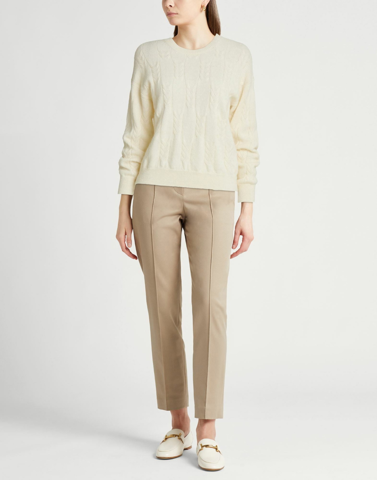 Peserico Womens Sweater Ivory