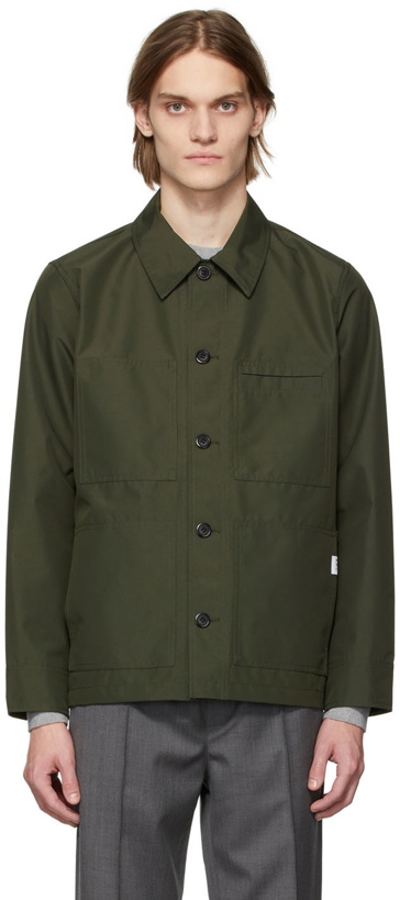 Photo: A.P.C. Green Andre Jacket