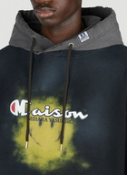 Maison Mihara Yasuhiro - x Champion Combined Hooded Sweatshirt in Black