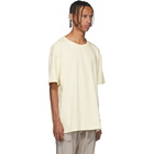 Essentials Off-White Reflective Logo T-Shirt