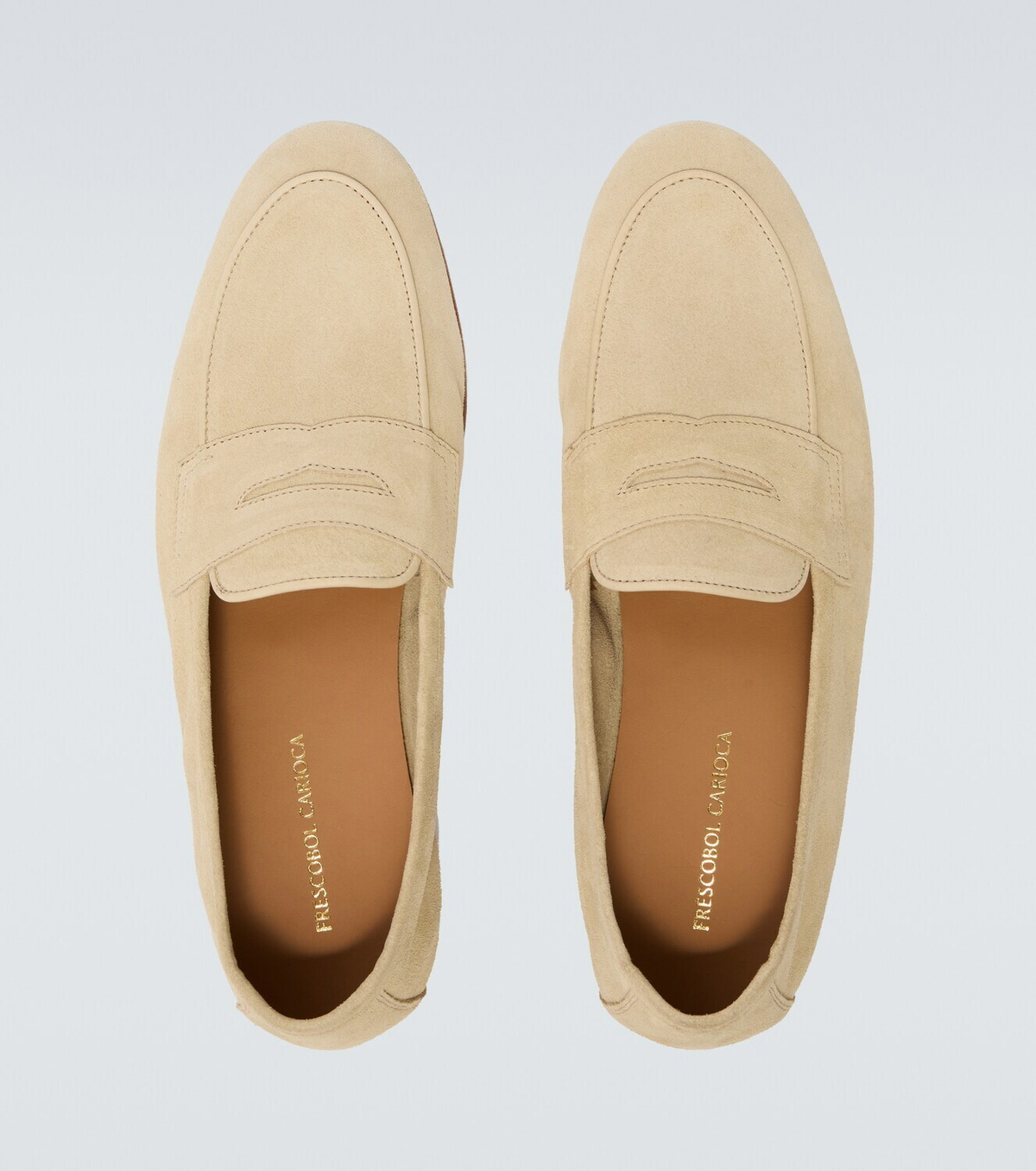Frescobol Carioca Leme suede loafers