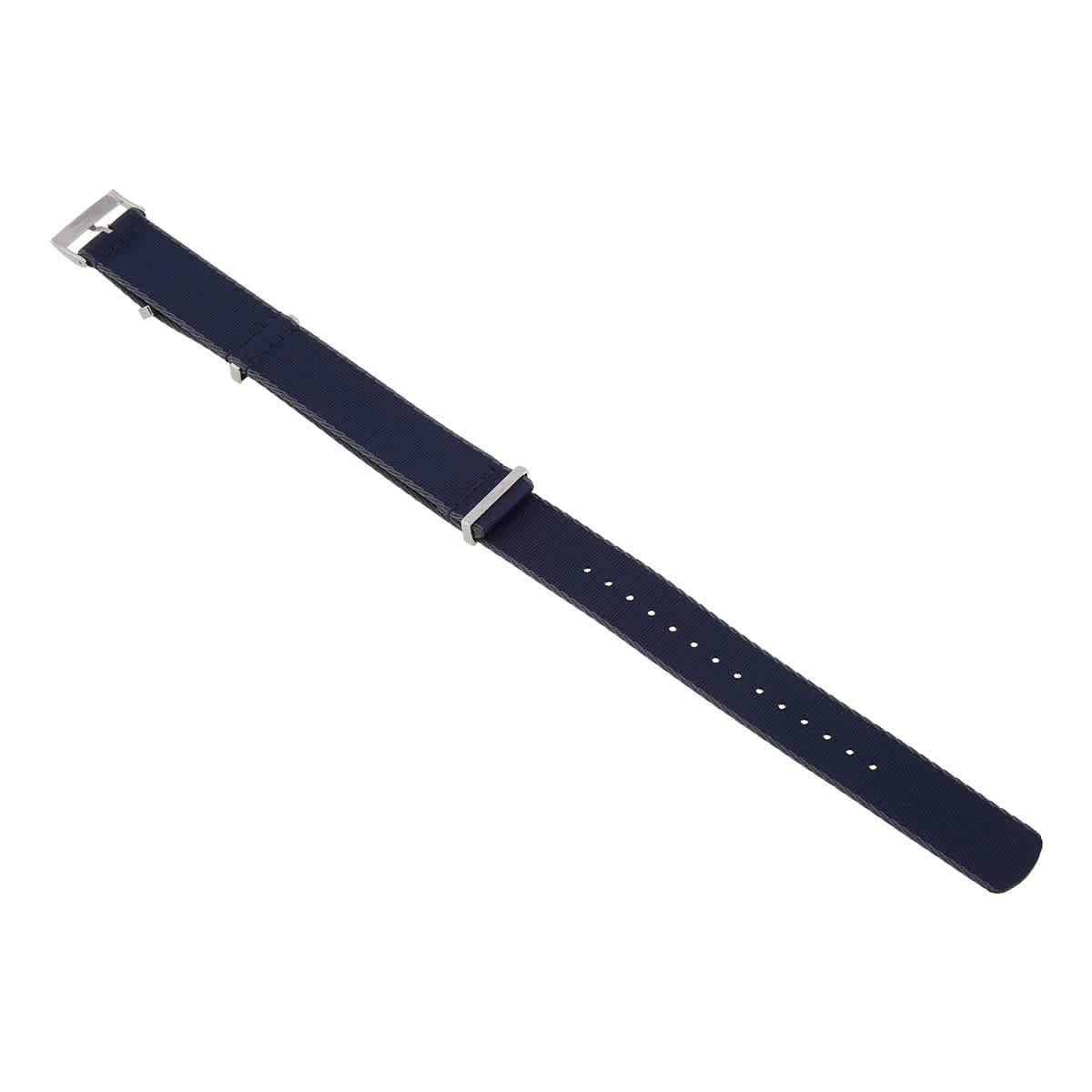 Omega 22 mm Blue/Grey Nato Watch Band O031CWZ007889