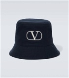 Valentino Garavani VLogo Signature cotton canvas bucket hat