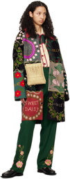 Bode Multicolor Floral Genus Quilt Coat