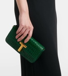 Tom Ford Wallis Mini croc-effect leather shoulder bag