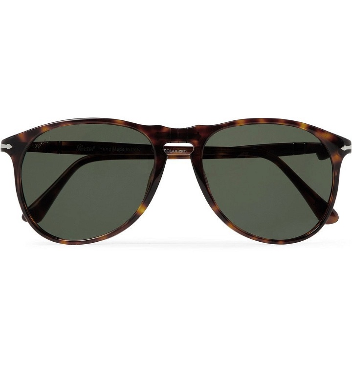 Photo: Persol - D-Frame Tortoiseshell Acetate Polarised Sunglasses - Tortoiseshell