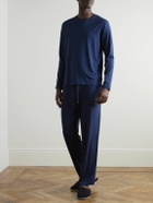 Derek Rose - Basel Stretch-Micro Modal Jersey T-Shirt - Blue