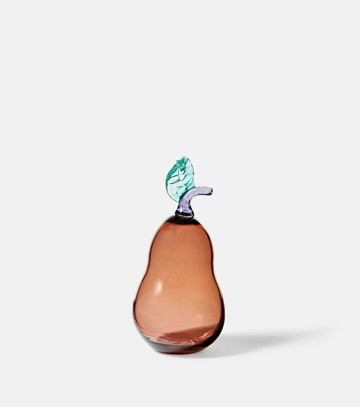 Akua Objects Marianne Pear glass paperweight
