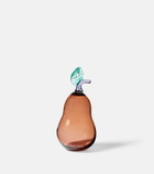 Akua Objects Marianne Pear glass paperweight