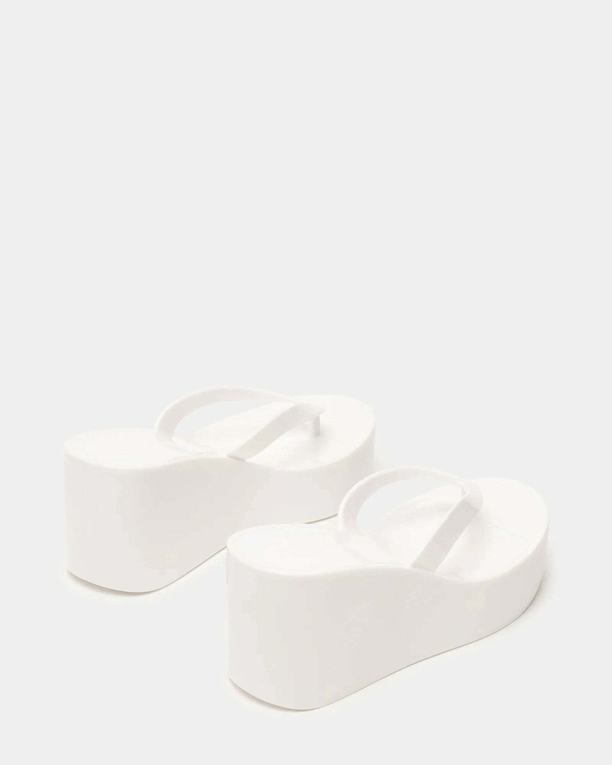 Steve Madden Jella Heels in White