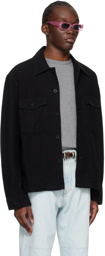 Our Legacy Black Evening Coach Jacket