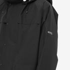 Moncler Men's Genius x HYKE Rhonestock Short Parka Jacket in Black