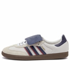 Adidas Samba LT in Crystal White/Dark Blue/Gum