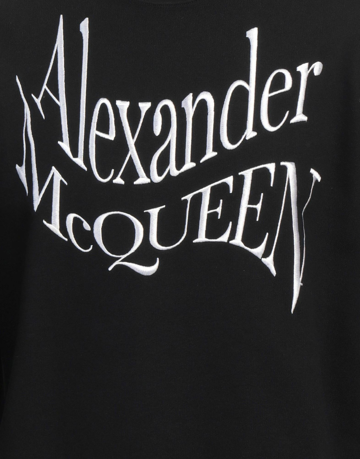 Mcqueen Mens Sweatshirt in Black
